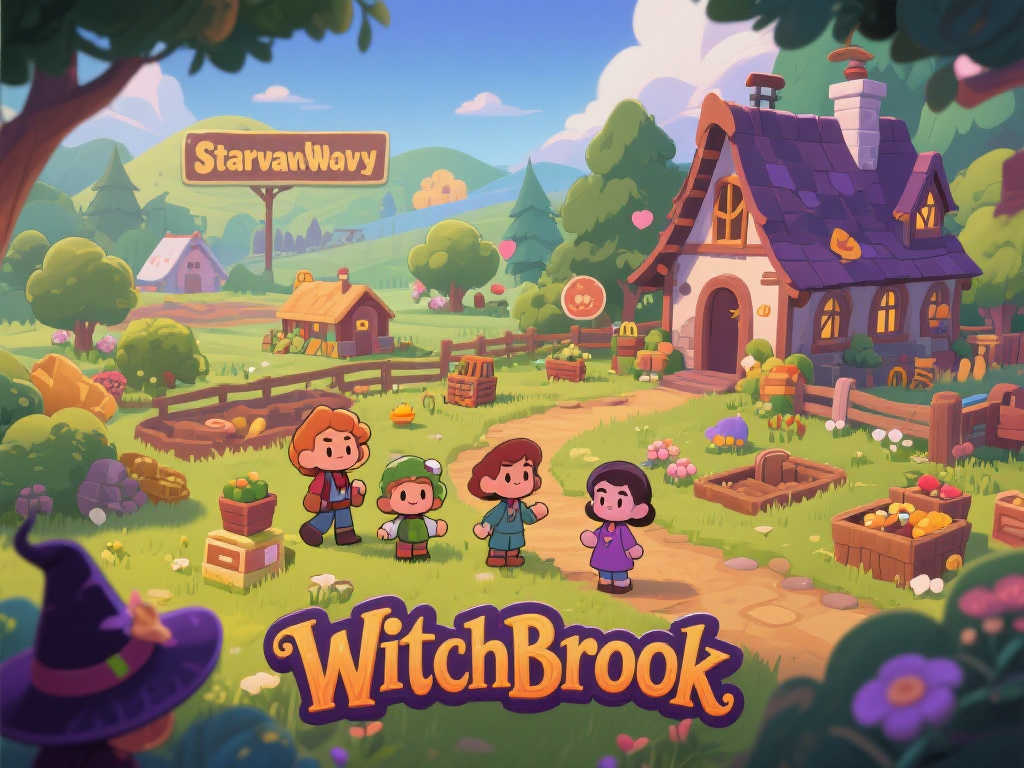 像素奇幻再启:魔法冒险游戏《Witchbrook》将登陆NS2 像素奇幻再启:魔法冒险游戏《Witchbrook》将登陆NS2